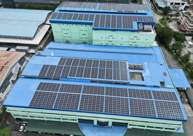 Solar-powered green energy manufacturing at Edmark Industries