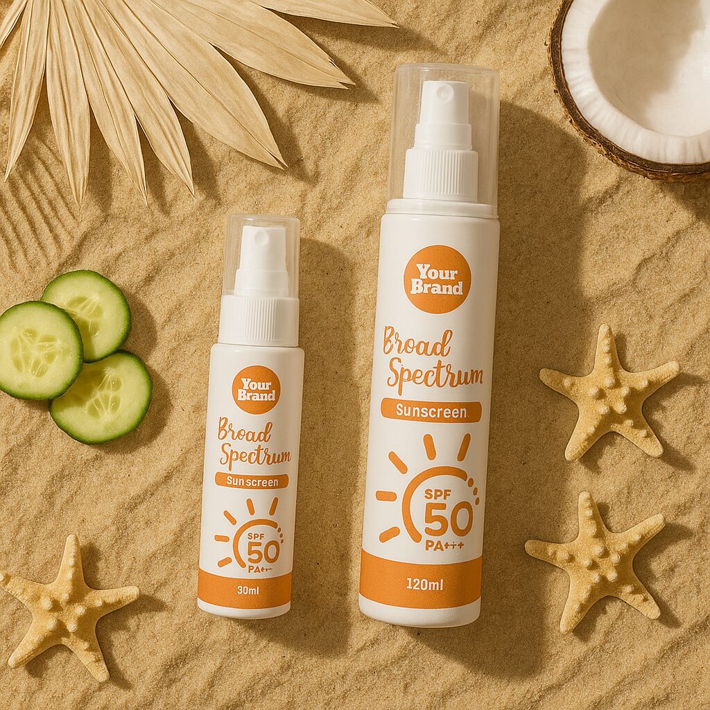 Broad Spectrum Sunscreen - Gallery image 1 - Personal Care OEM product by Edmark Industries