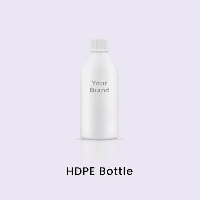 HDPE plastic bottle — packaging option, Edmark Industries OEM/ODM manufacturing