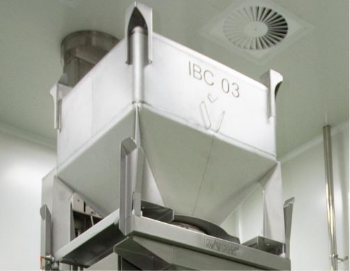 IBC blending bin