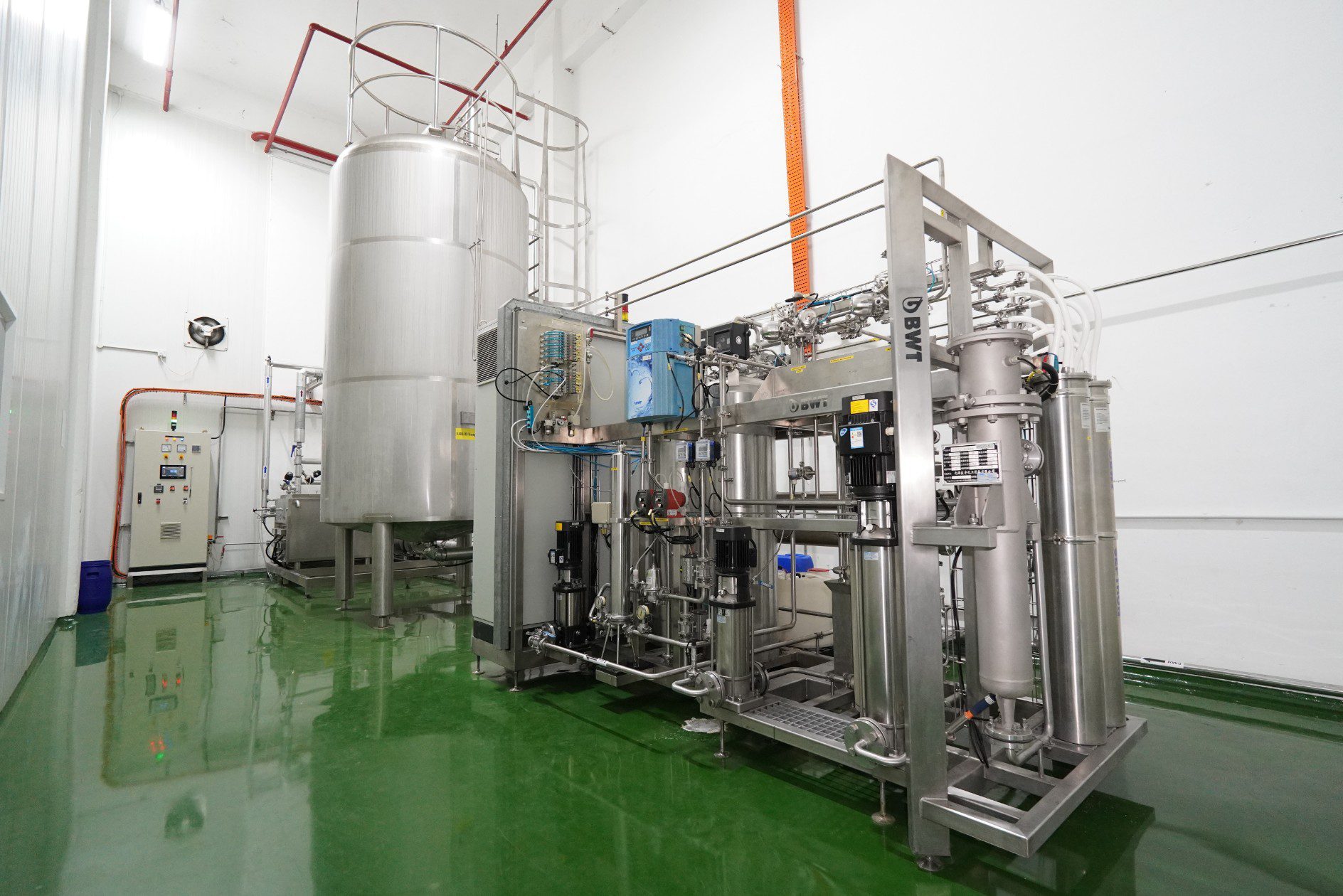Purified water system
