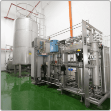 Water treatment and purification plant serving the Edmark Industries factory