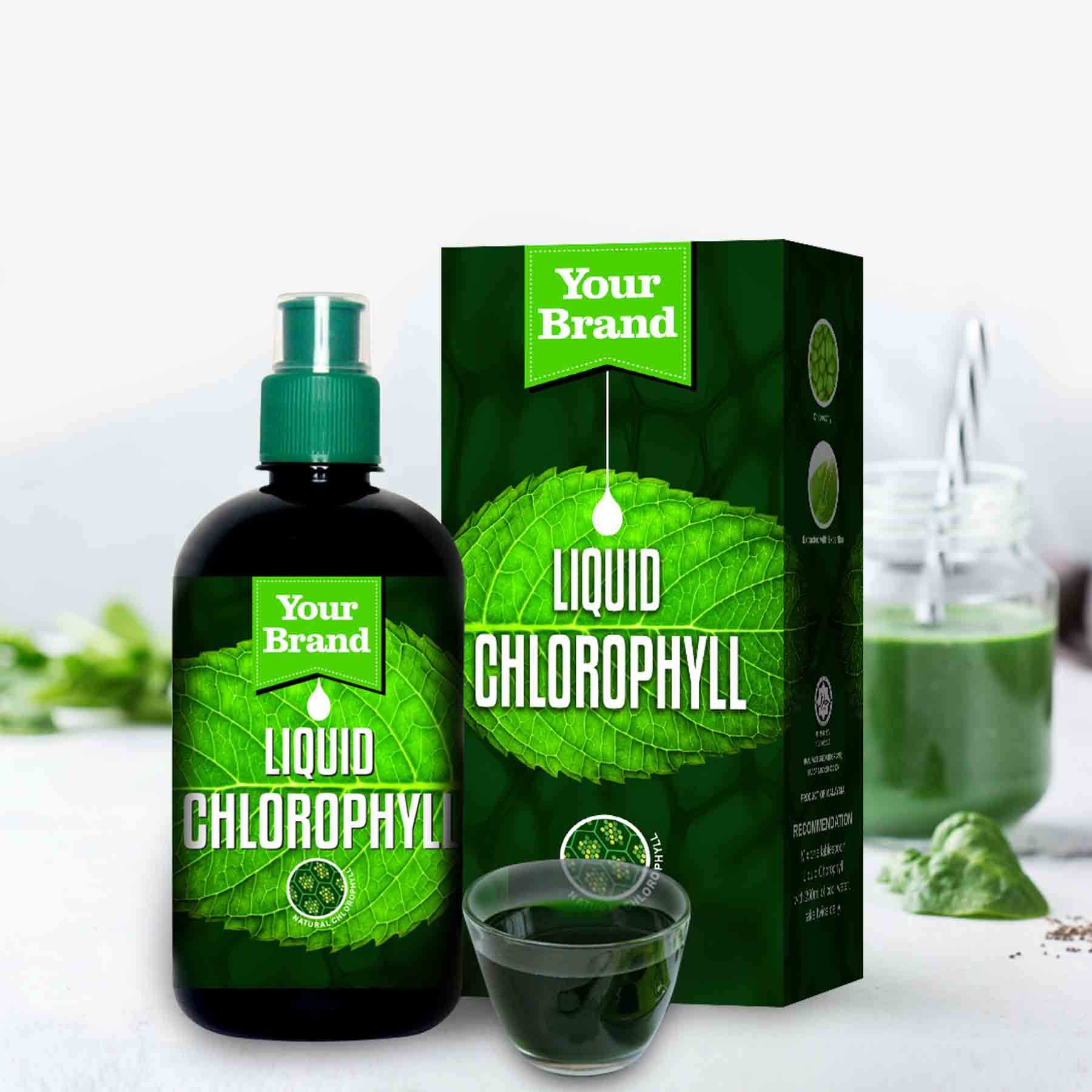Liquid Chlorophyll - Gallery image 2 - Traditional Medicine OEM product by Edmark Industries