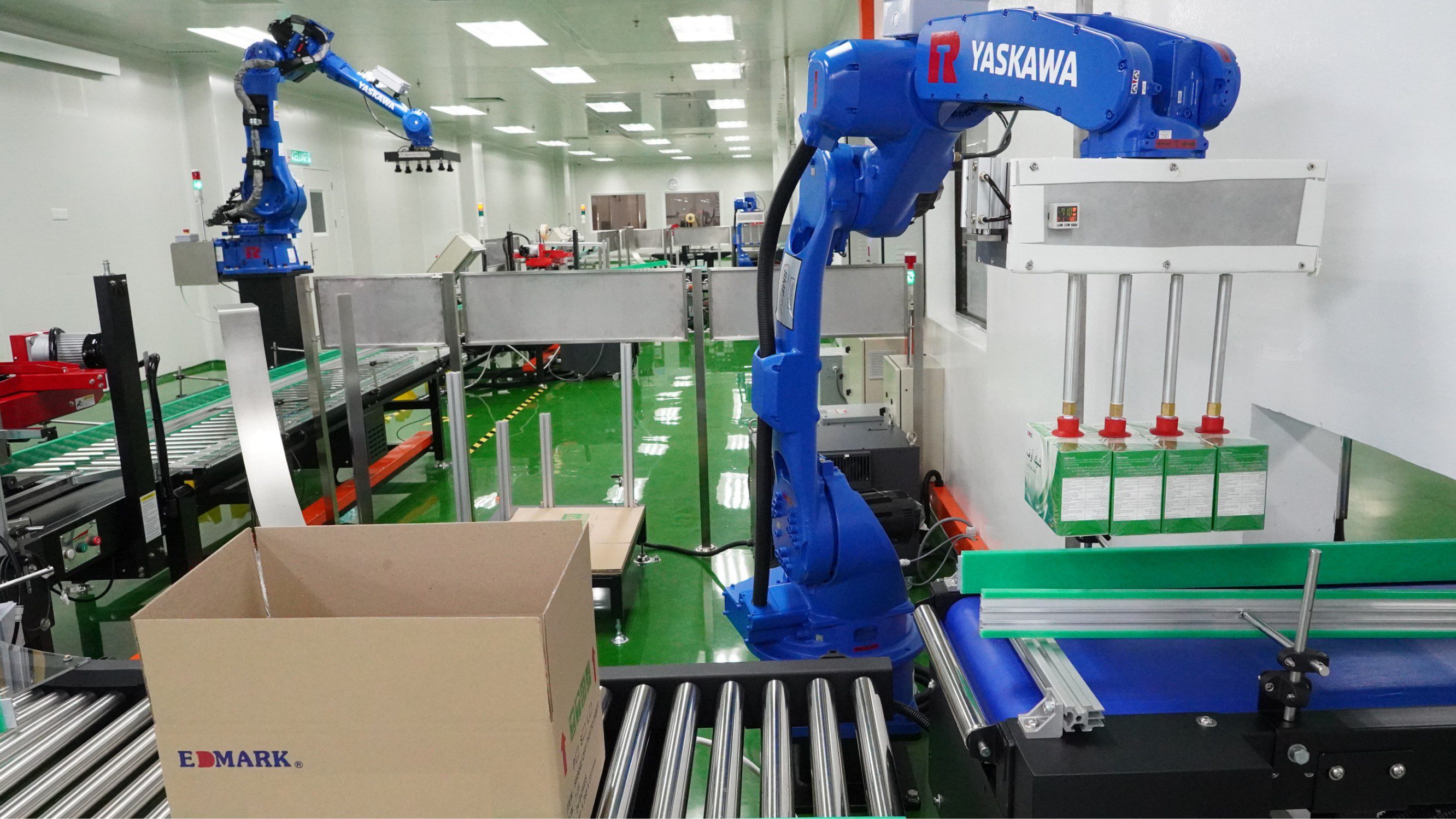 Palletizing Robot Popup 2 - Edmark Industries OEM manufacturer Malaysia