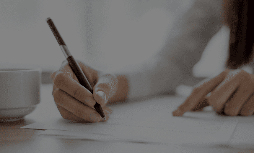 Privacy policy banner