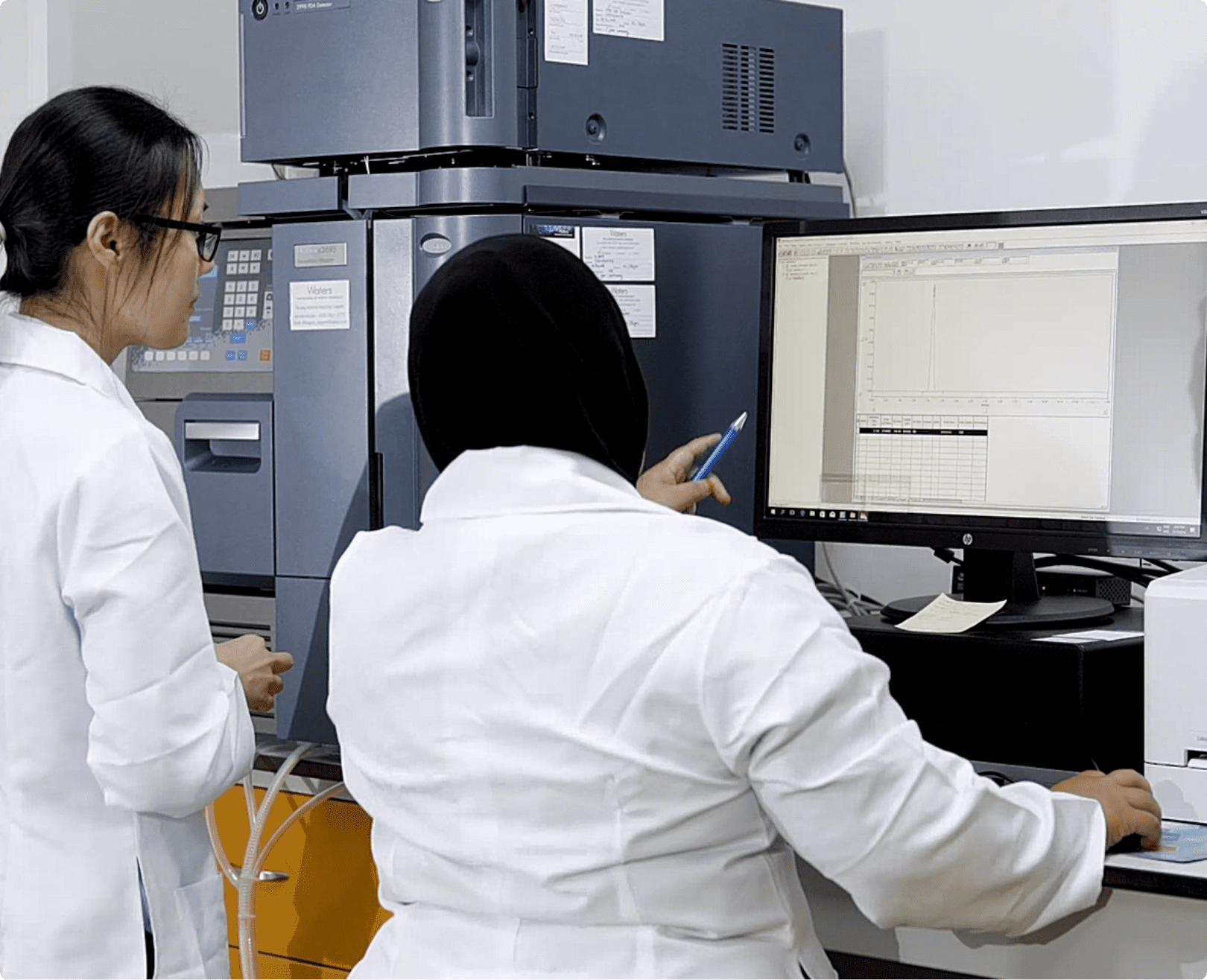 Research and development laboratory at Edmark Industries