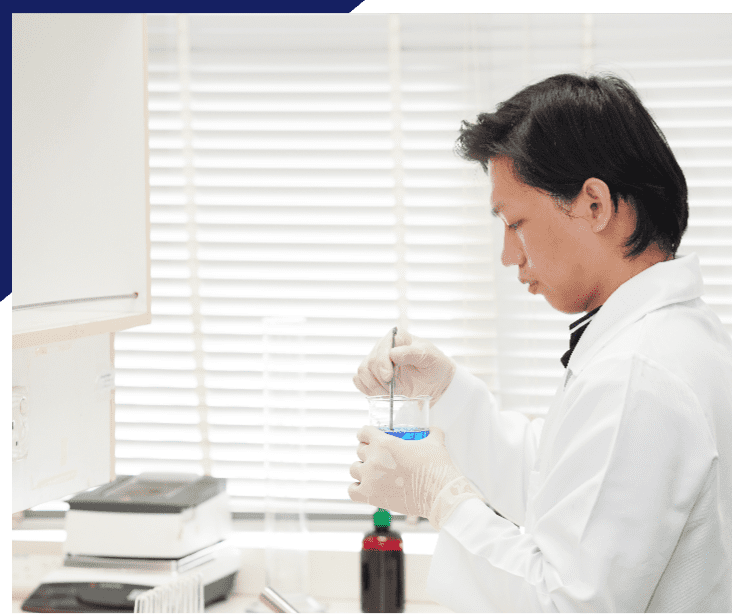 Research and development laboratory at Edmark Industries