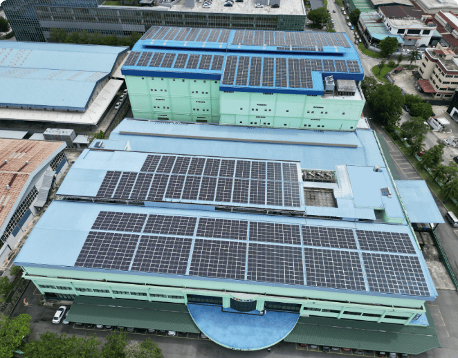 Solar-powered green energy manufacturing at Edmark Industries