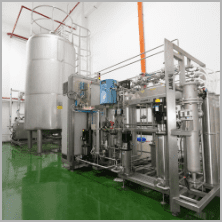 Water treatment and liquid processing system at Edmark Industries