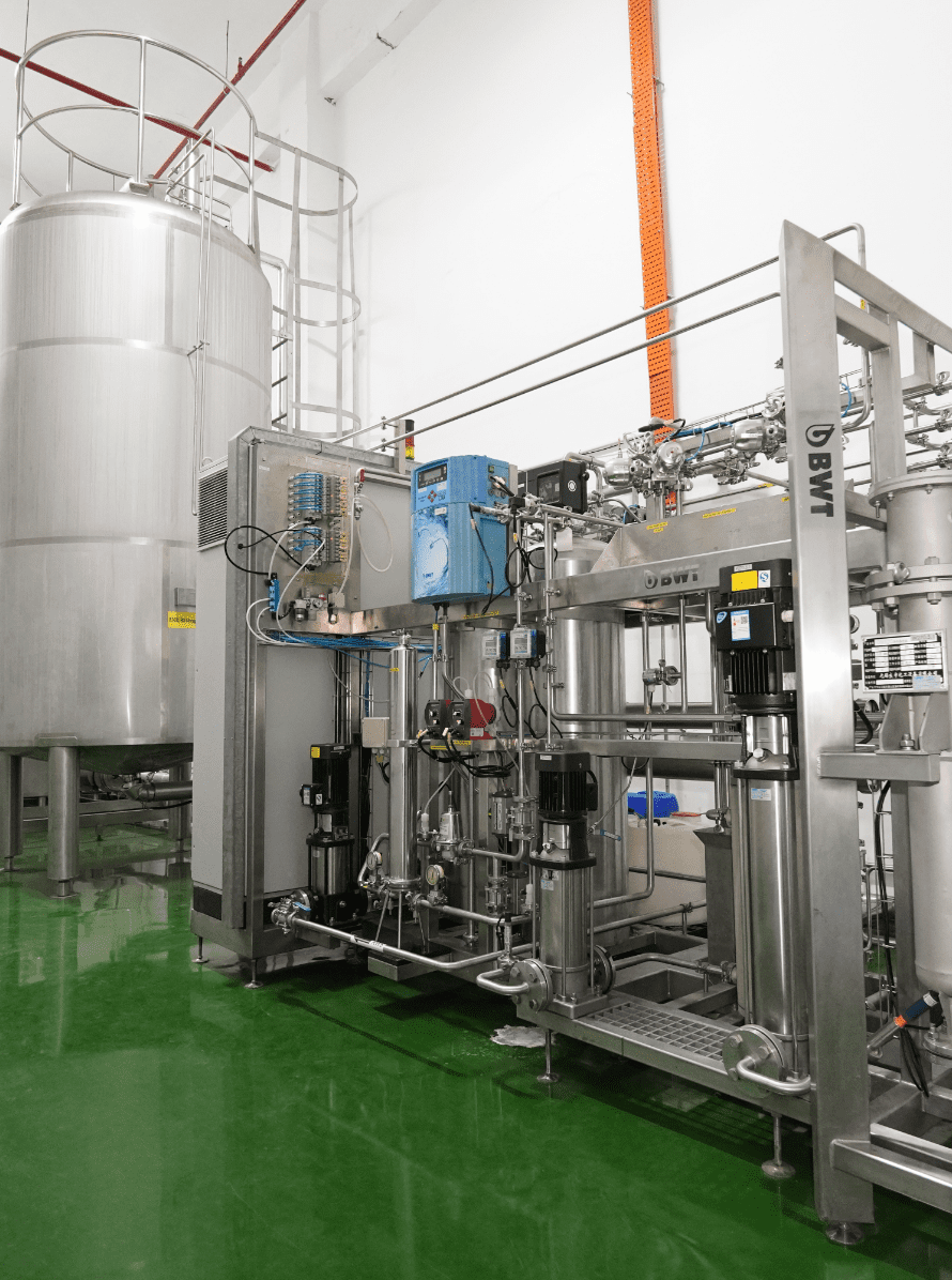 Water treatment and liquid processing system at Edmark Industries