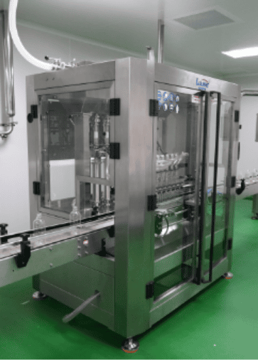 Liquid filling machine on the home care production line