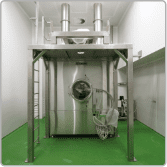 Stainless steel tablet film-coating machine