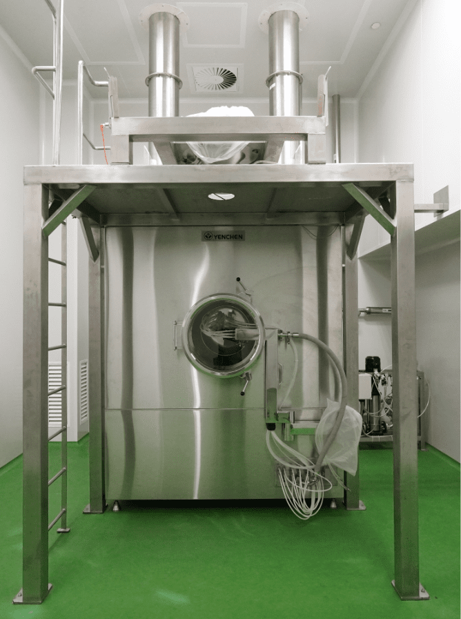 Stainless steel tablet film-coating machine