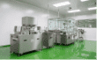 Stainless steel filling and packing machines in the cleanroom