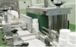 Supplement bottles on the automated filling and packing line