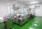 Automated filling and sealing machine on the personal care production line