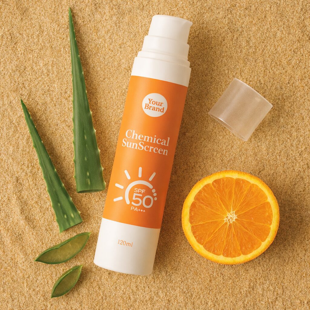Chemical Sunscreen - Gallery image 1 - Personal Care OEM product by Edmark Industries