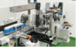 Labelling machine on the personal care packing line