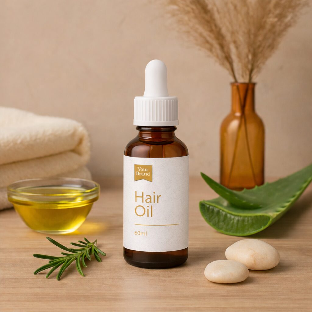 Hair Oil - Gallery image 2 - Personal Care OEM product by Edmark Industries