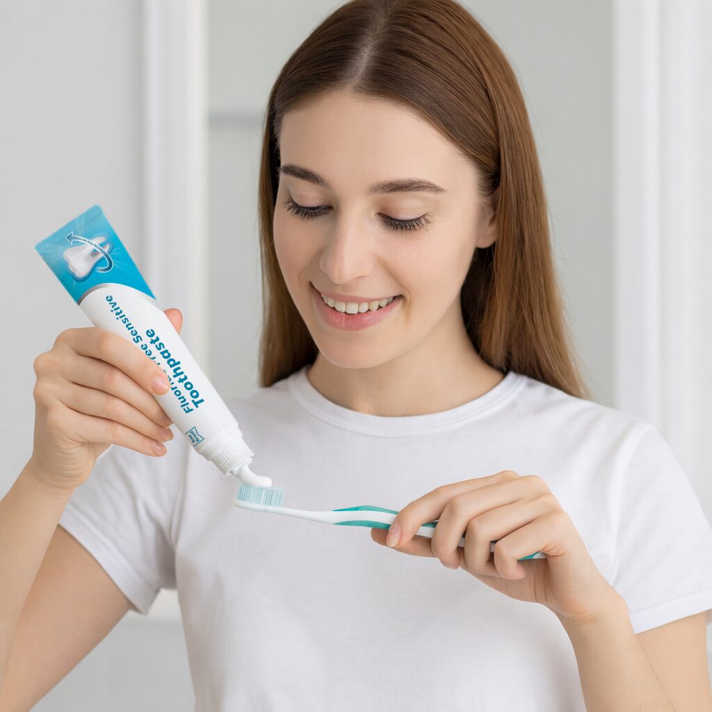 Fluoride-Free Sensitive Toothpaste - Gallery image 3 - Personal Care OEM product by Edmark Industries