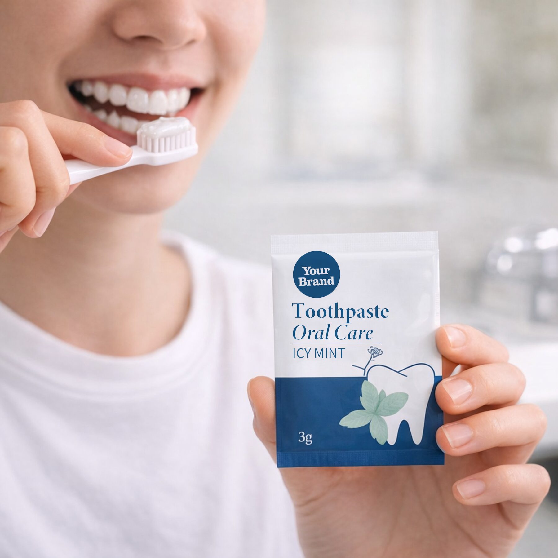 Travel Toothpaste (Sachet) - Gallery image 3 - Personal Care OEM product by Edmark Industries