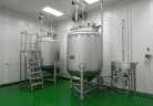 Stainless steel mixing vessels for home care liquid production