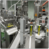 Mixing and transfer equipment on the personal care production floor