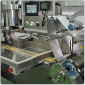 Softgel capsules on the inspection tray of the encapsulation machine