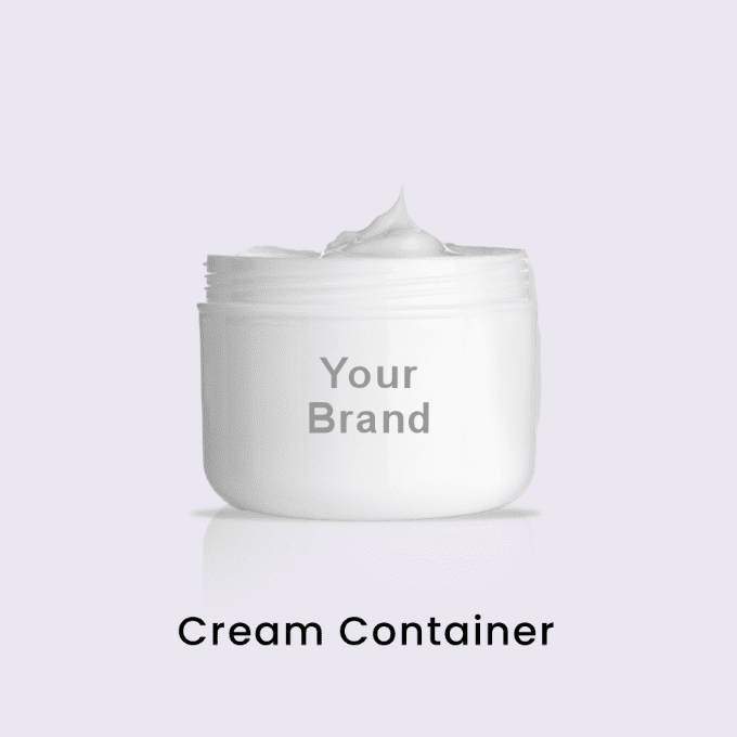 Cream container