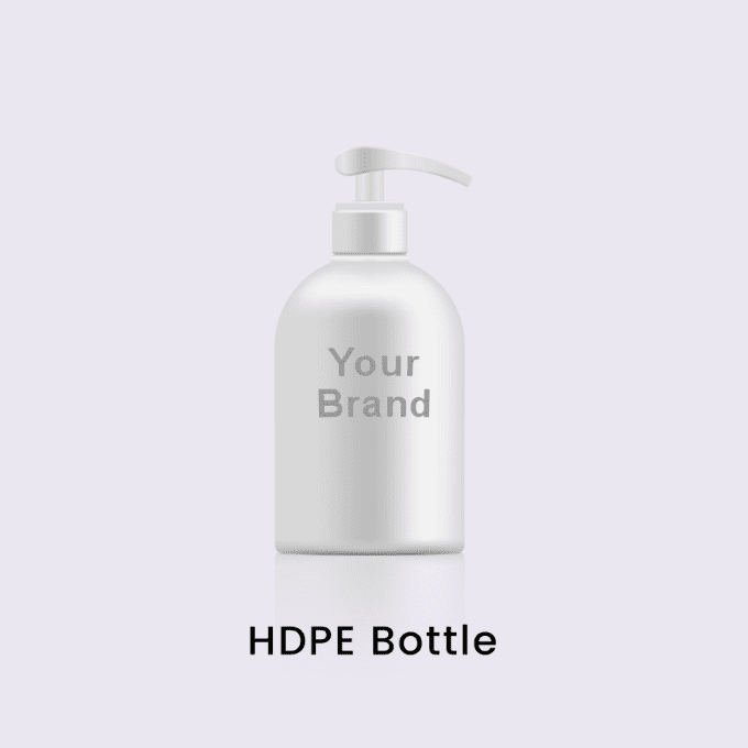 HDPE plastic bottle — packaging option, Edmark Industries OEM/ODM manufacturing