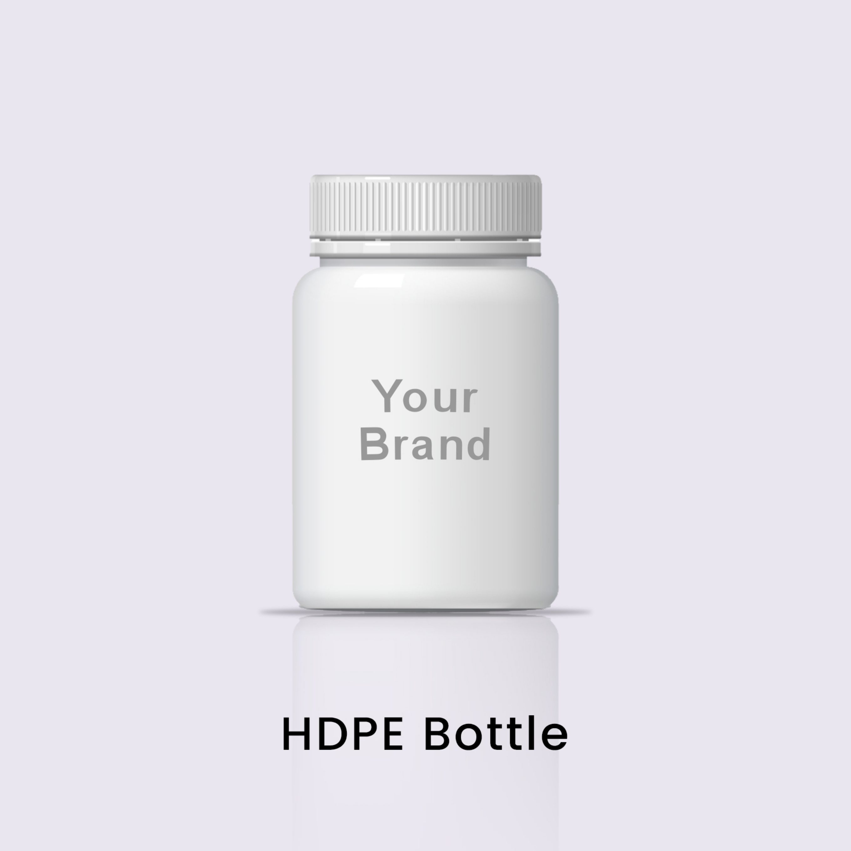 HDPE plastic bottle — packaging option, Edmark Industries OEM/ODM manufacturing