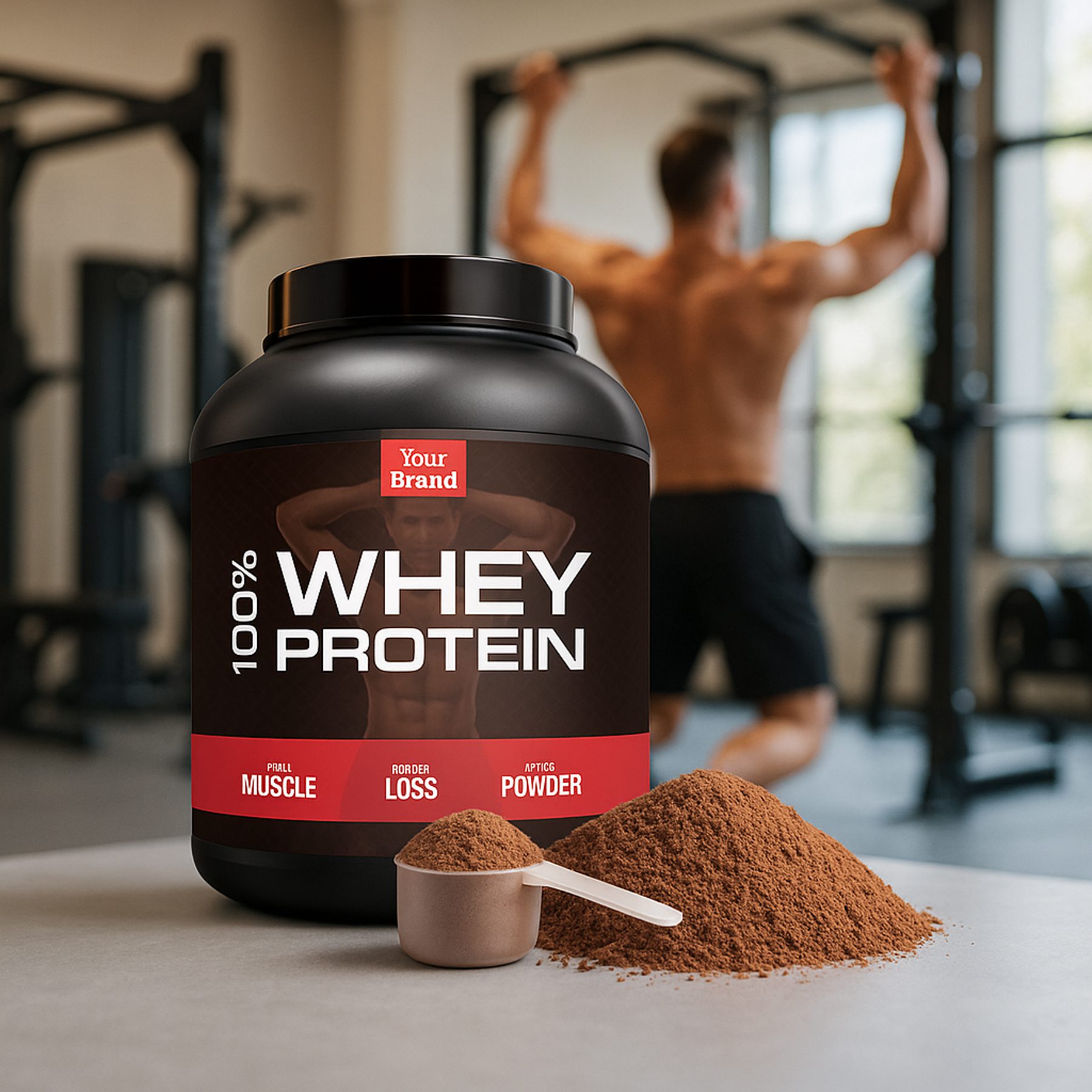 Chocolate Whey Protein - Gallery image 2 - Food & Beverage OEM product by Edmark Industries