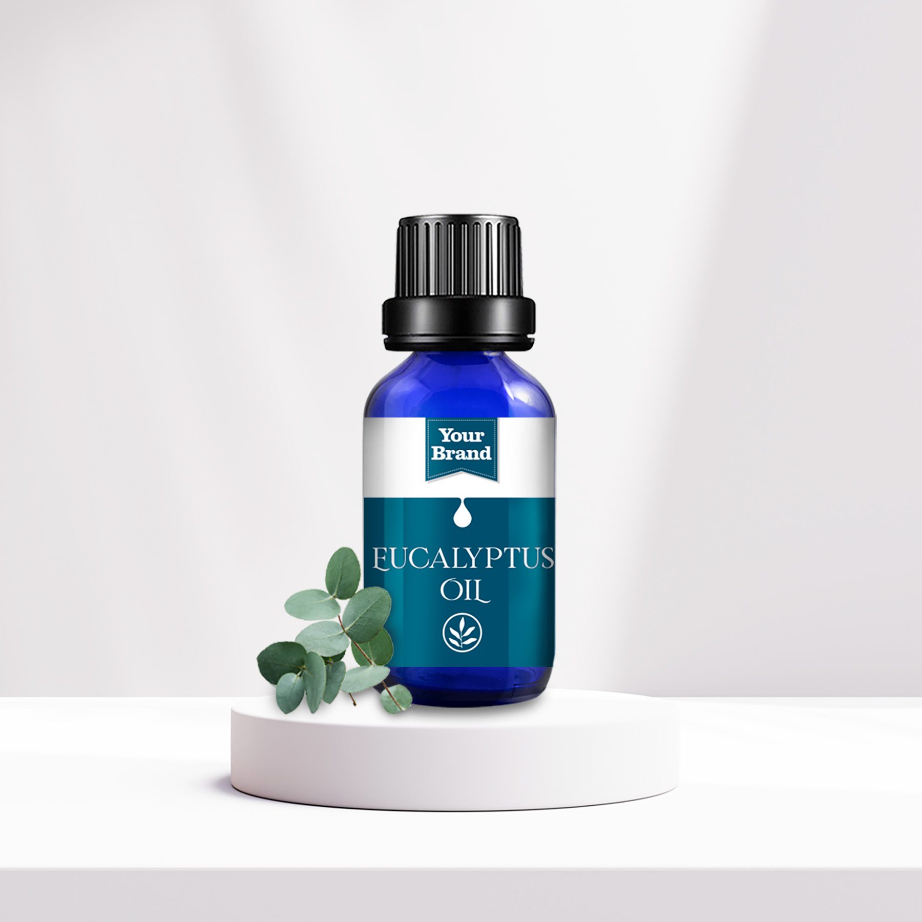 Essential Oil Glass Eucalyptus 3 - Edmark Industries OEM manufacturer Malaysia