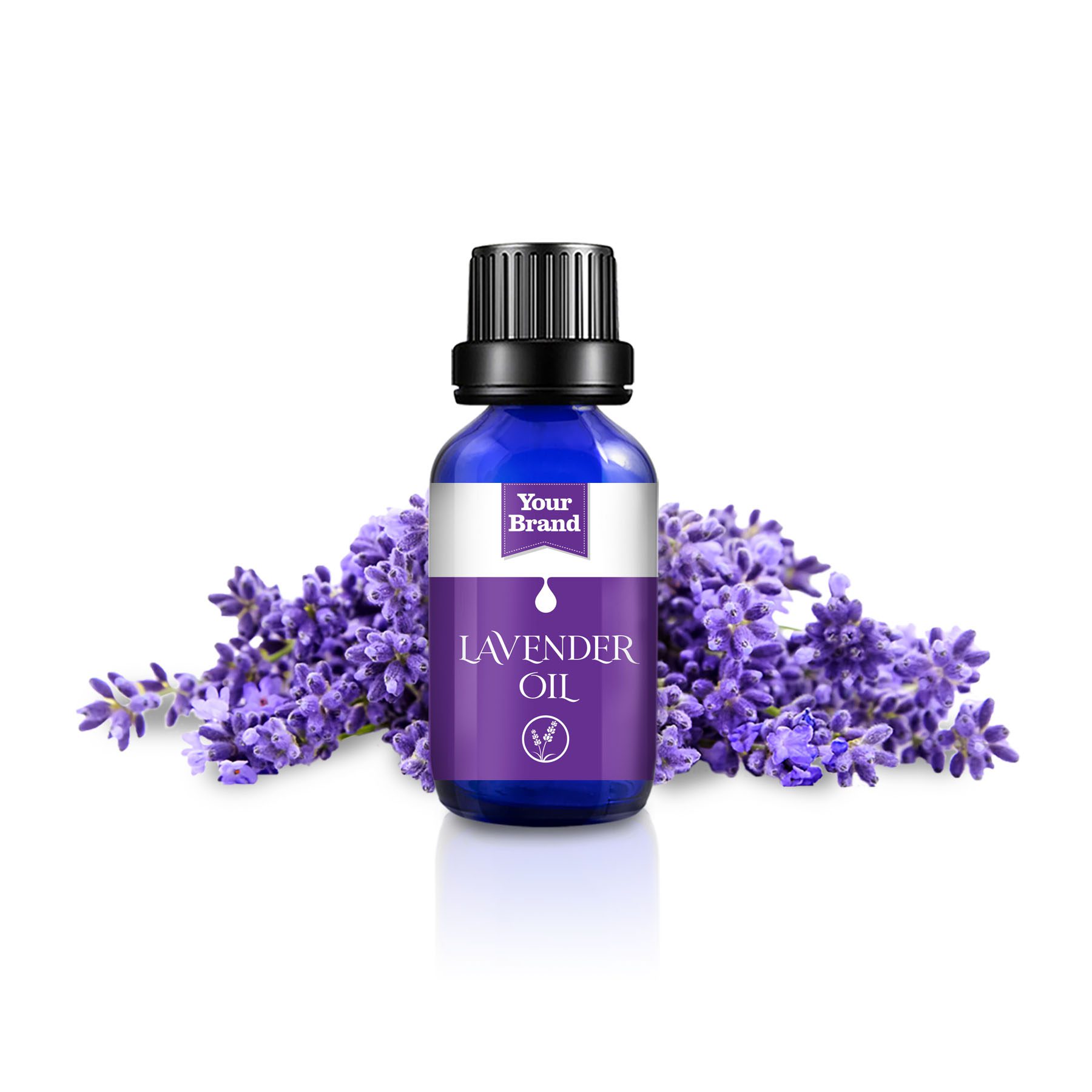 Essential Oil Glass Lavender - Edmark Industries OEM manufacturer Malaysia