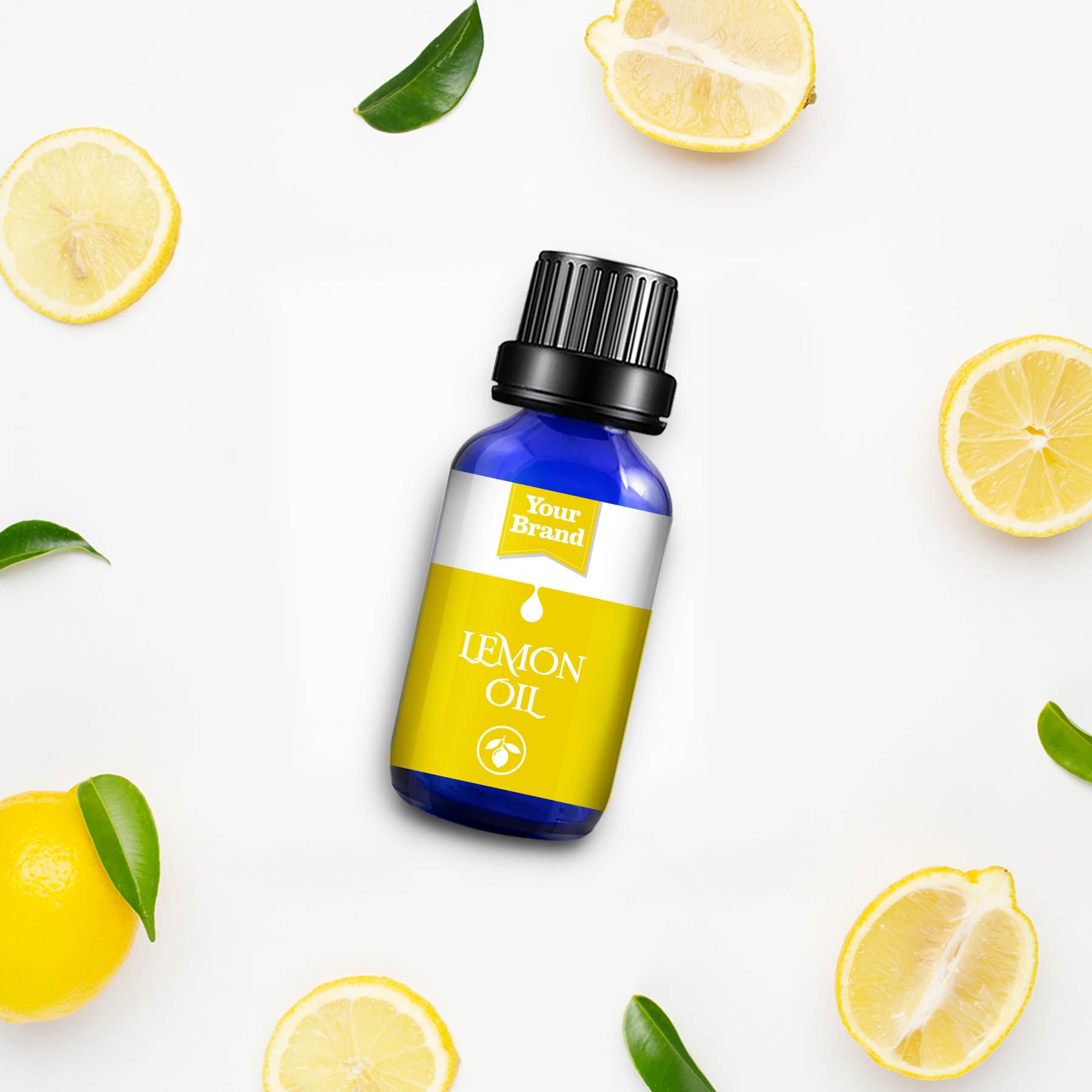 Essential Oil Glass Lemon 2 - Edmark Industries OEM manufacturer Malaysia