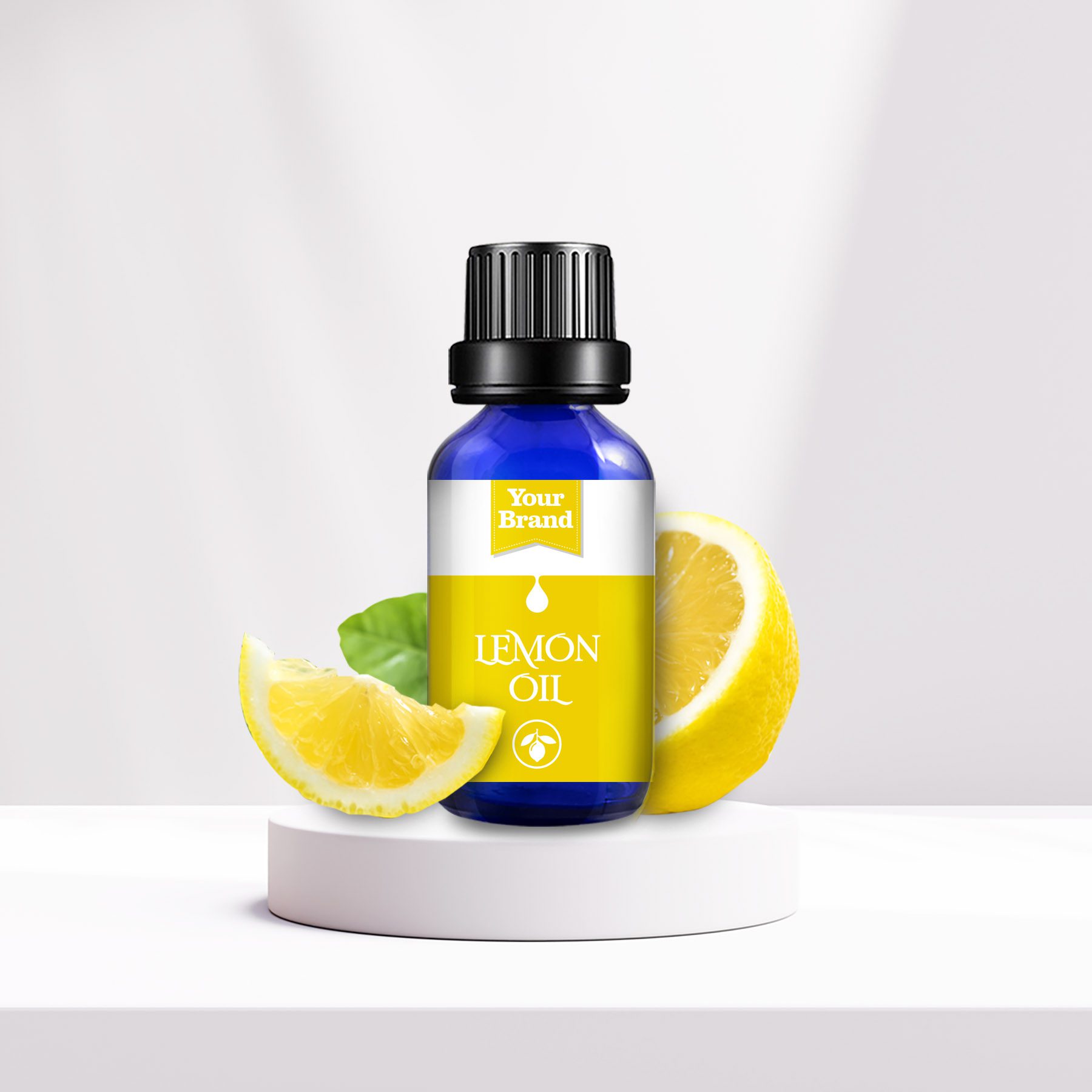 Essential Oil Glass Lemon 3 - Edmark Industries OEM manufacturer Malaysia