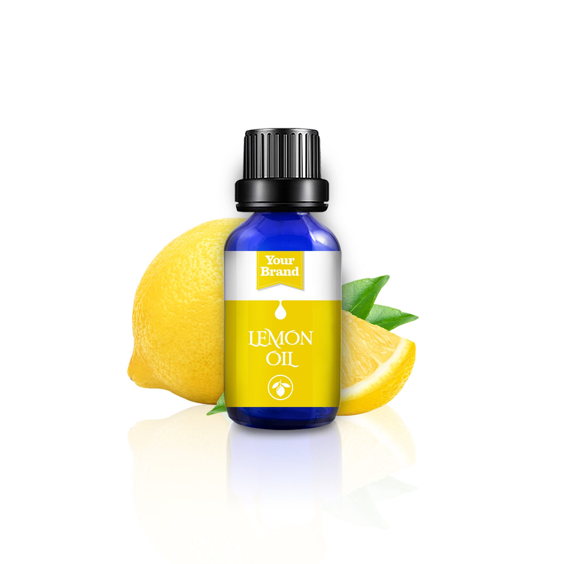 Essential Oil Glass Lemon - Edmark Industries OEM manufacturer Malaysia