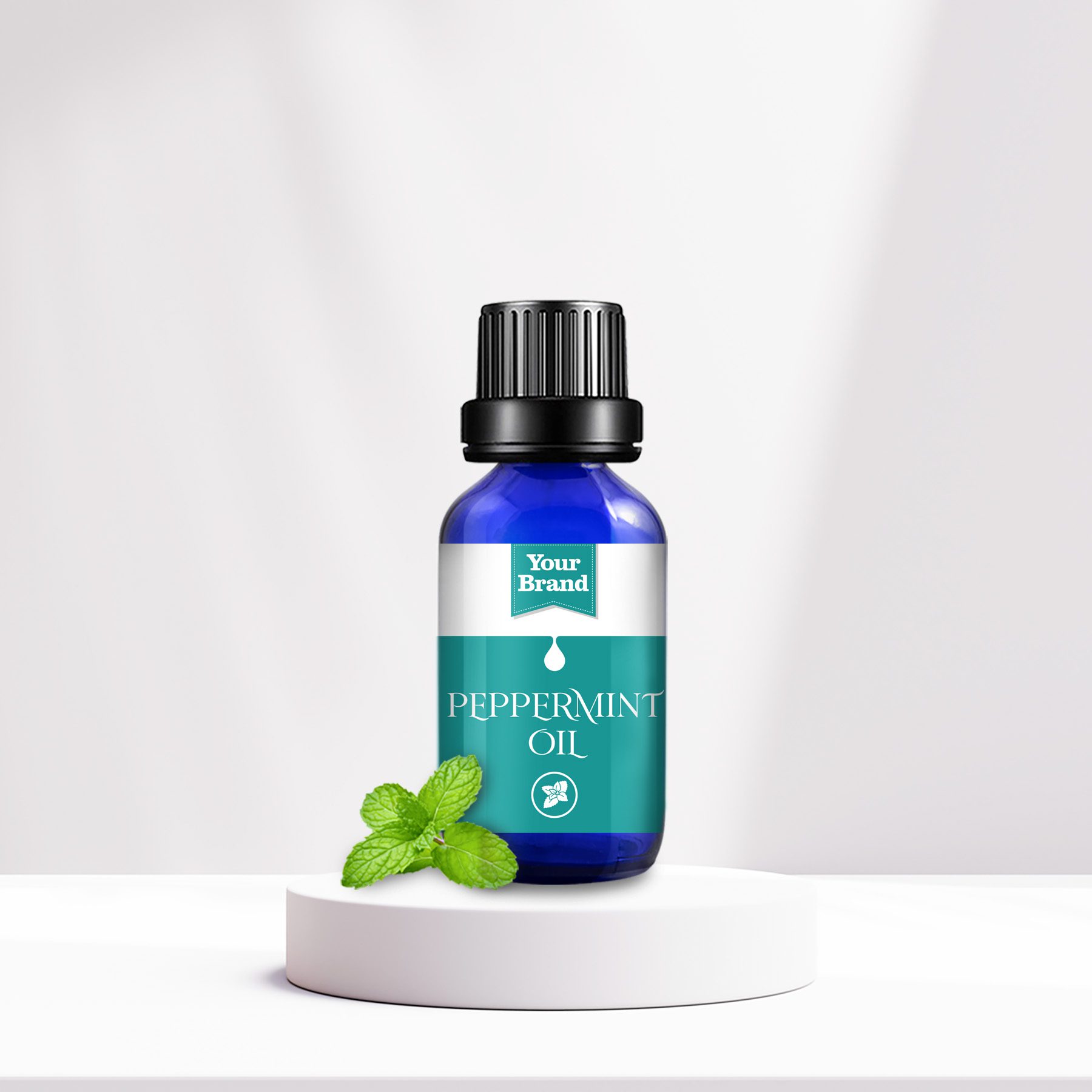 Essential Oil Glass Peppermint 3 - Edmark Industries OEM manufacturer Malaysia