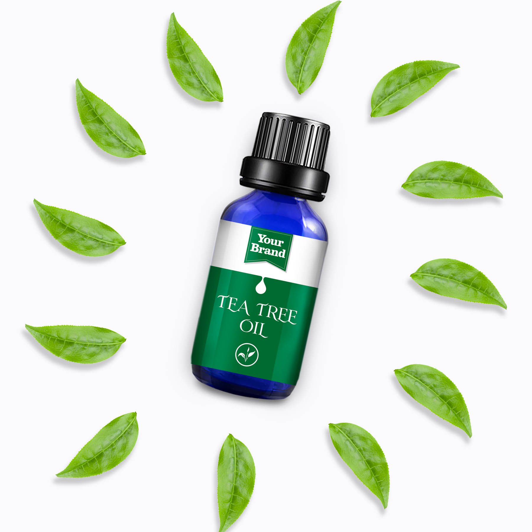 Essential Oil Glass Tea Tree 2 - Edmark Industries OEM manufacturer Malaysia