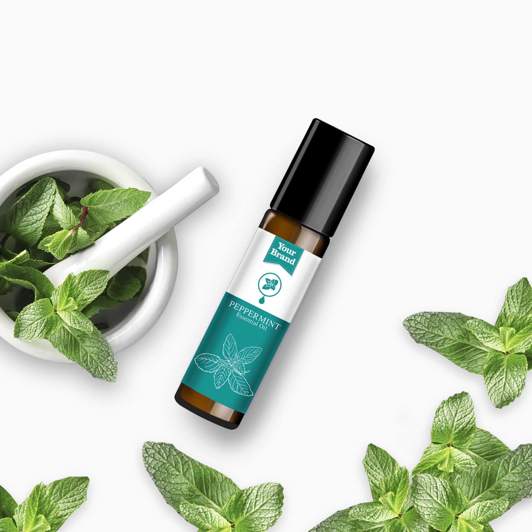 Essential Oil Roll On Peppermint 2 - Edmark Industries OEM manufacturer Malaysia