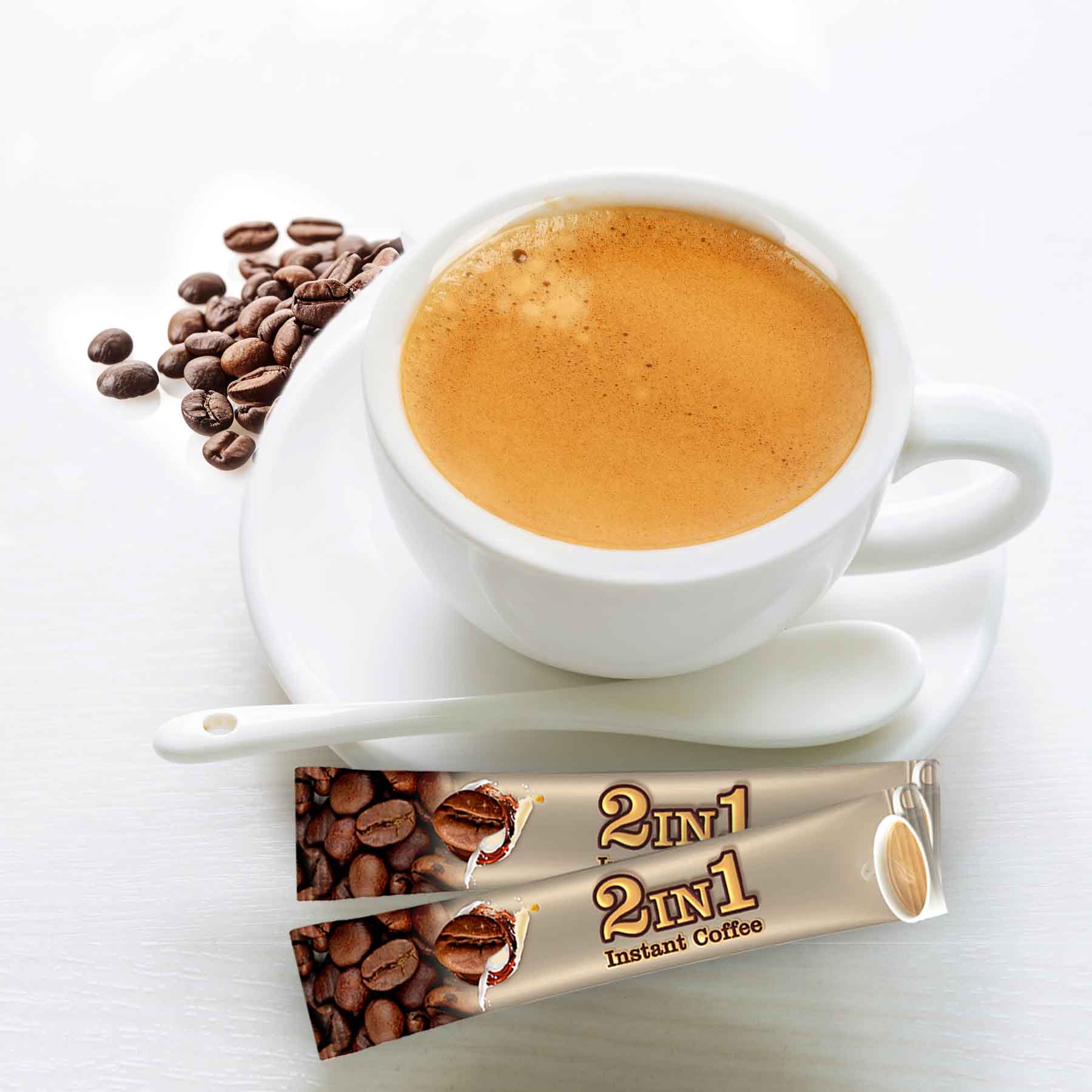 Instant 2 in 1 Coffee - Gallery image 2 - Food & Beverage OEM product by Edmark Industries