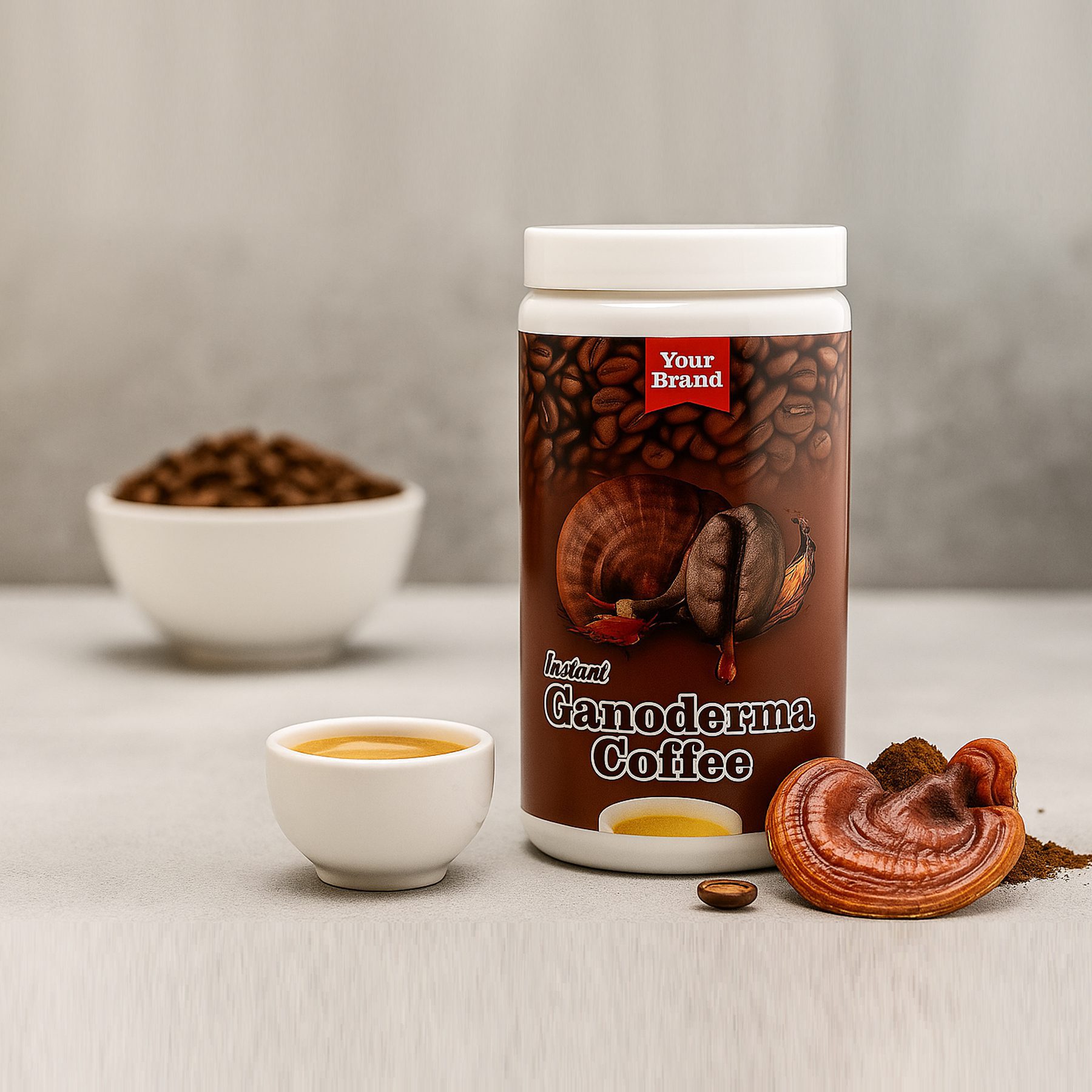 Instant Ganoderma Coffee - Gallery image 2 - Food & Beverage OEM product by Edmark Industries