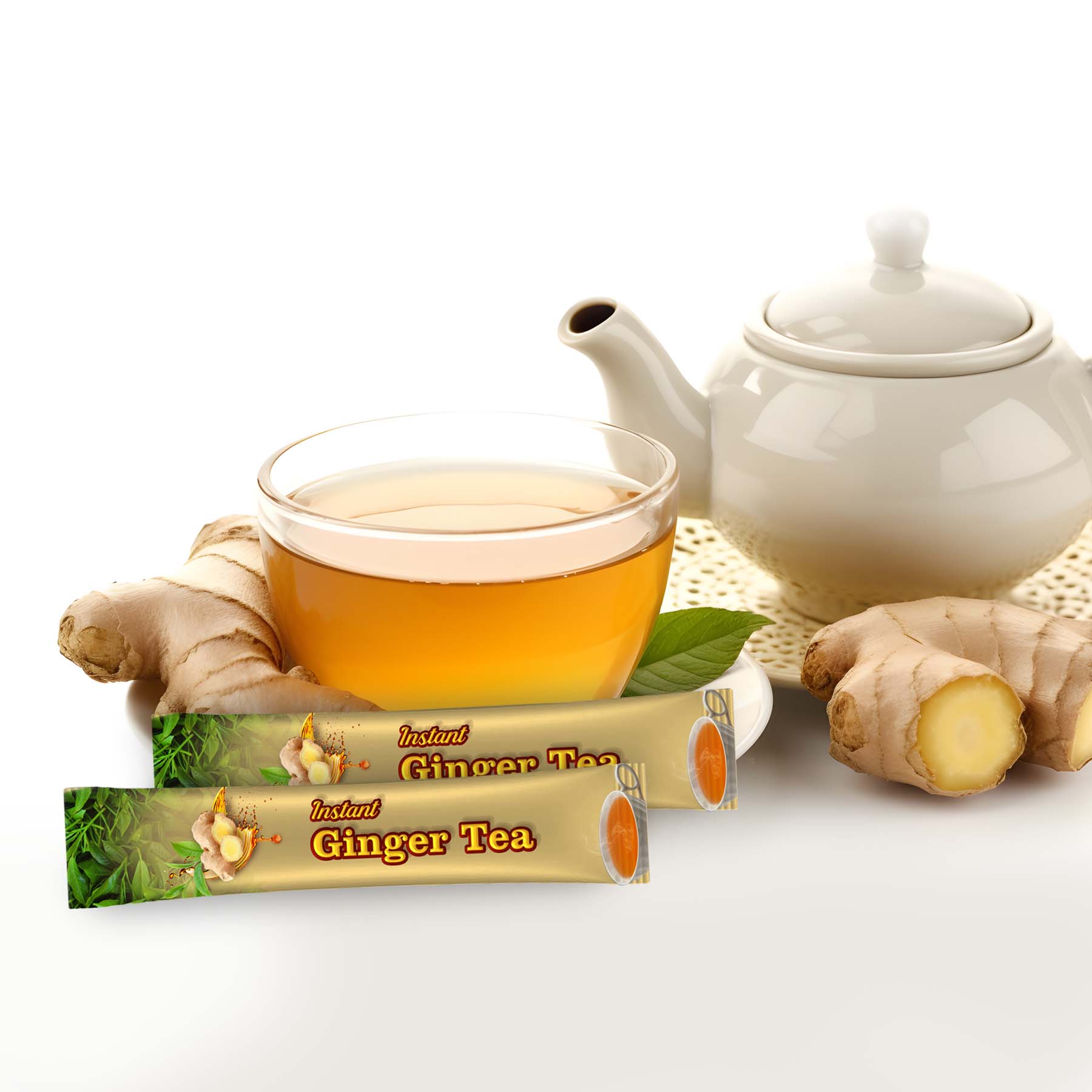Instant Ginger Tea - Gallery image 2 - Food & Beverage OEM product by Edmark Industries