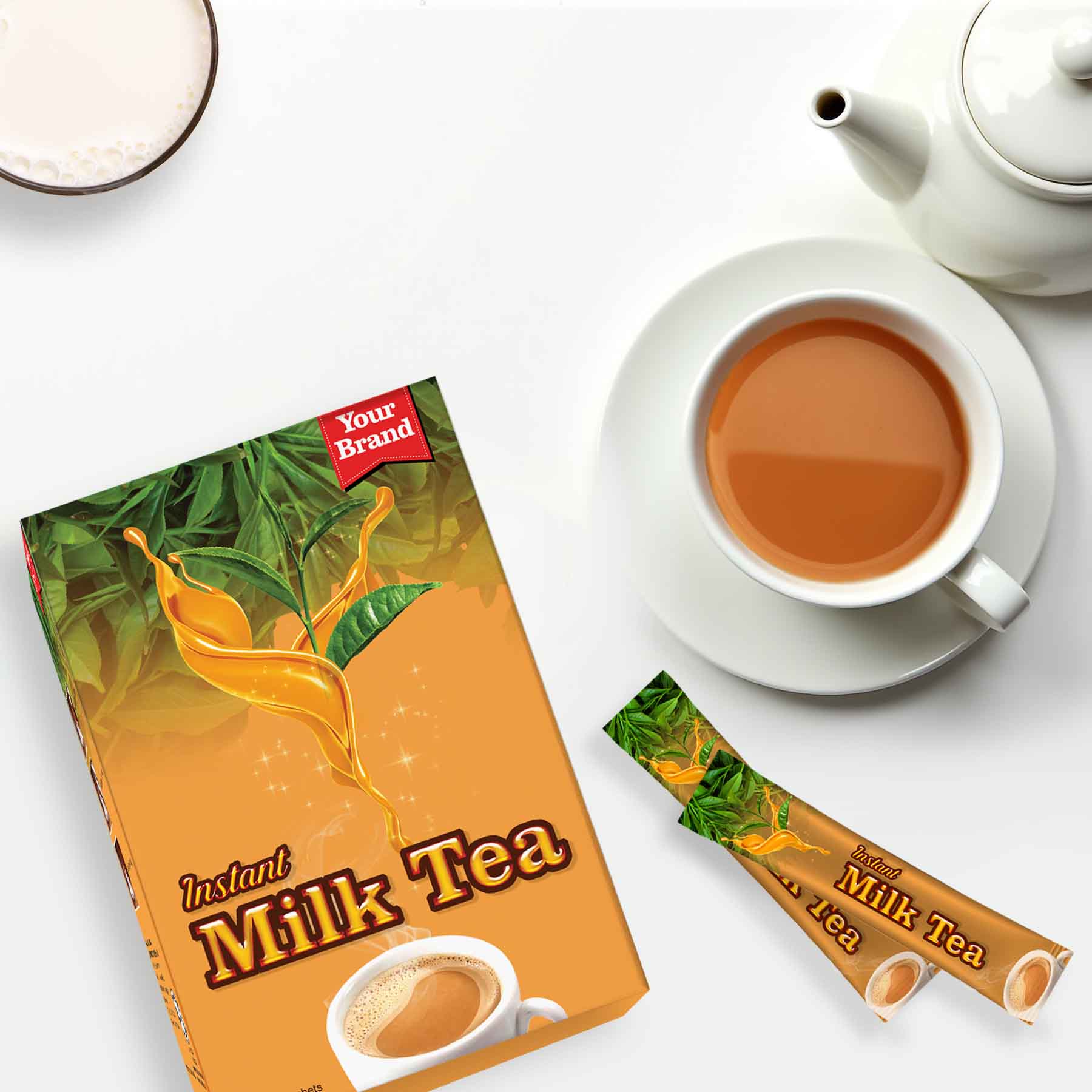 Instant Milk Tea - Gallery image 1 - Food & Beverage OEM product by Edmark Industries