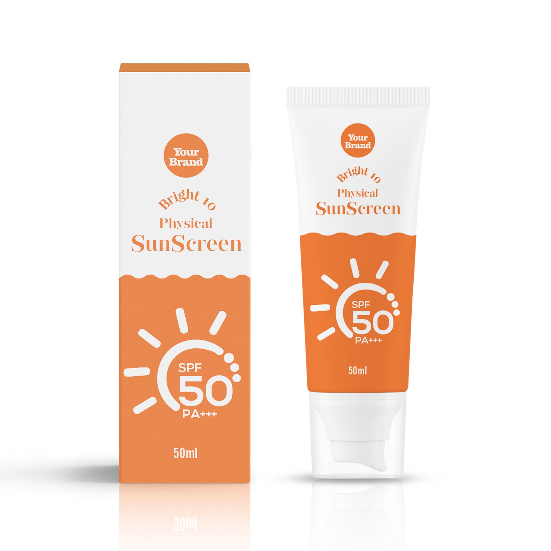 Physical Sunscreen - Personal Care product by Edmark Industries, ISO certified OEM manufacturer Malaysia