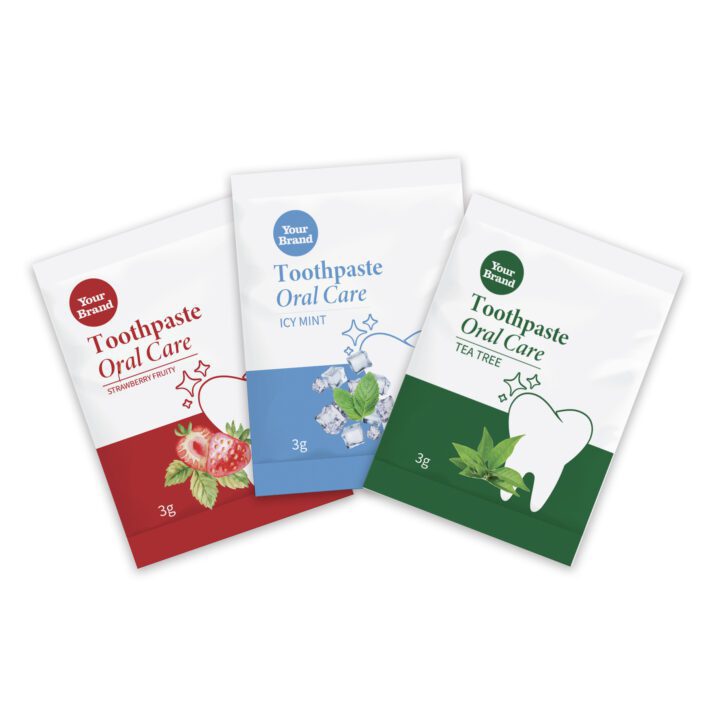 Travel Toothpaste (Sachet) - Personal Care product by Edmark Industries, ISO certified OEM manufacturer Malaysia