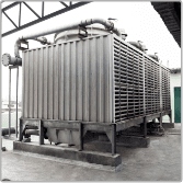 Water-cooled cooling tower at the Edmark Industries factory in Puchong